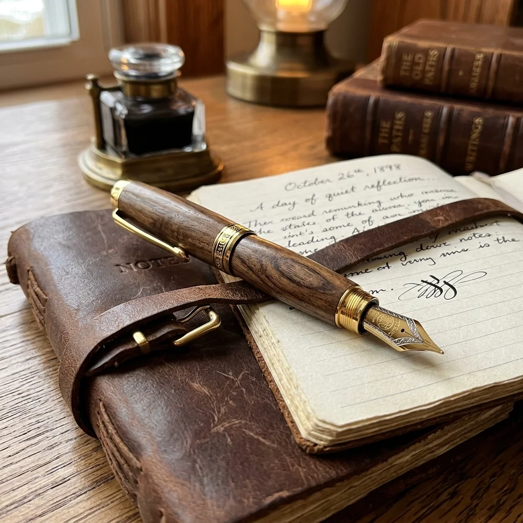 The Dartmoor Applewood Fountain Pen