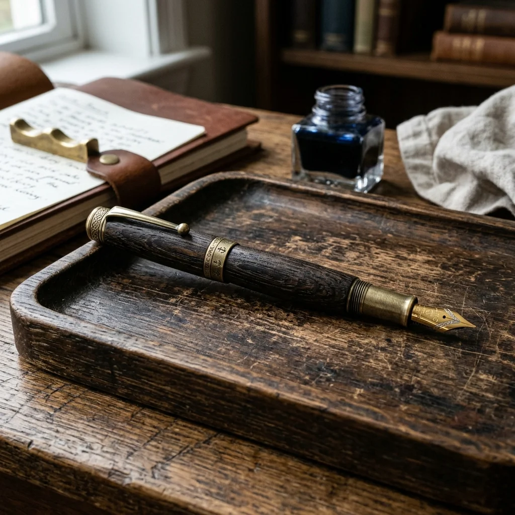 Spotlight: The Sovereign Oak Fountain Pen