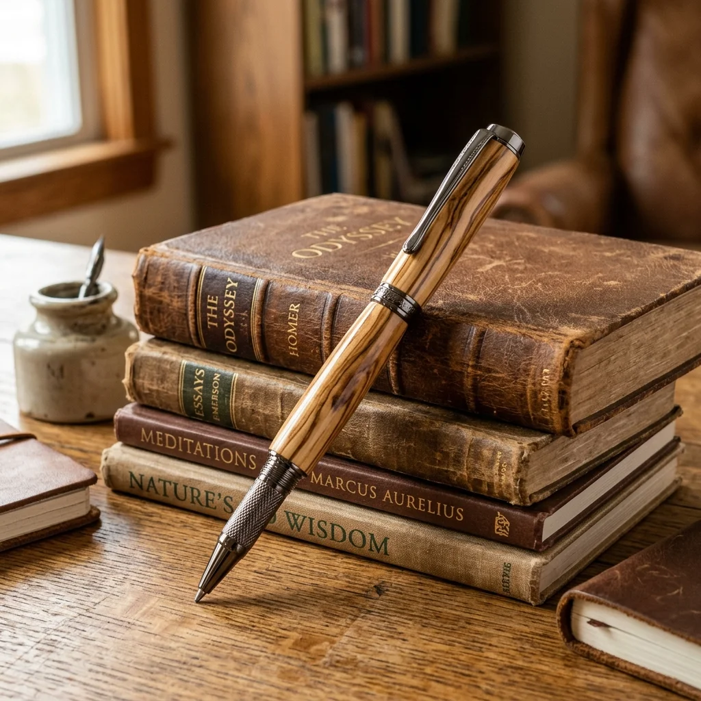 The Tudor Walnut Rollerball